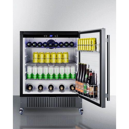 Summit All-Refrigerator Summit 27" Wide Mobile All-Refrigerator FF27BSSCAS