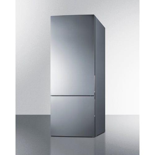 Summit Refrigerators Summit 28" Wide Bottom Freezer Refrigerator FFBF279SSX