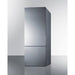 Summit Refrigerators Summit 28" Wide Bottom Freezer Refrigerator FFBF279SSX