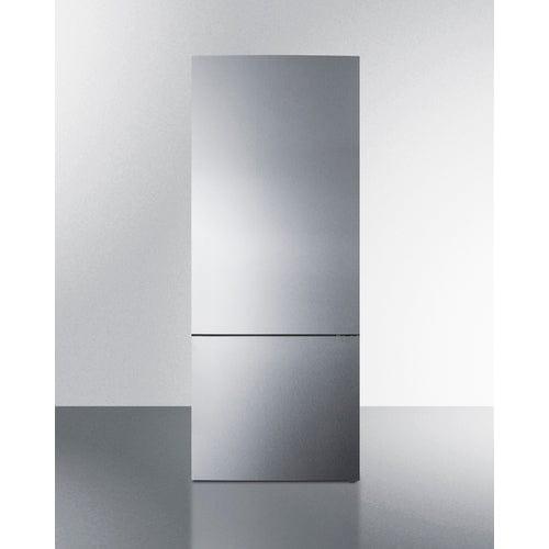 Summit Refrigerators Summit 28" Wide Bottom Freezer Refrigerator FFBF279SSX