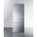 Summit Refrigerators Summit 28" Wide Bottom Freezer Refrigerator FFBF279SSX