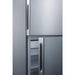 Summit Refrigerators Summit 28" Wide Bottom Freezer Refrigerator FFBF279SSX