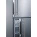 Summit Refrigerators Summit 28" Wide Bottom Freezer Refrigerator FFBF279SSXH72