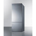 Summit Refrigerators Summit 28" Wide Bottom Freezer Refrigerator FFBF279SSXIM