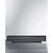 Summit Refrigerators Summit 28" Wide Bottom Freezer Refrigerator FFBF279SSXIMH72