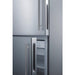 Summit Refrigerators Summit 28" Wide Bottom Freezer Refrigerator FFBF279SSXIMH72LHD