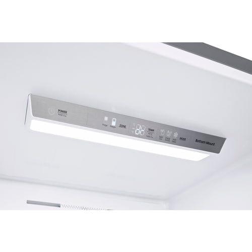 Summit Refrigerators Summit 28" Wide Bottom Freezer Refrigerator FFBF279SSXIMLHD