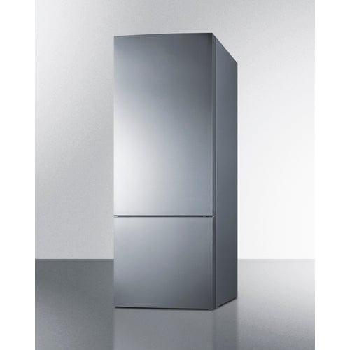 Summit Refrigerators Summit 28" Wide Bottom Freezer Refrigerator FFBF279SSXLHD