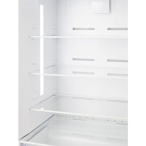 Summit Refrigerators Summit 28&quot; Wide Bottom Freezer Refrigerator FFBF281W