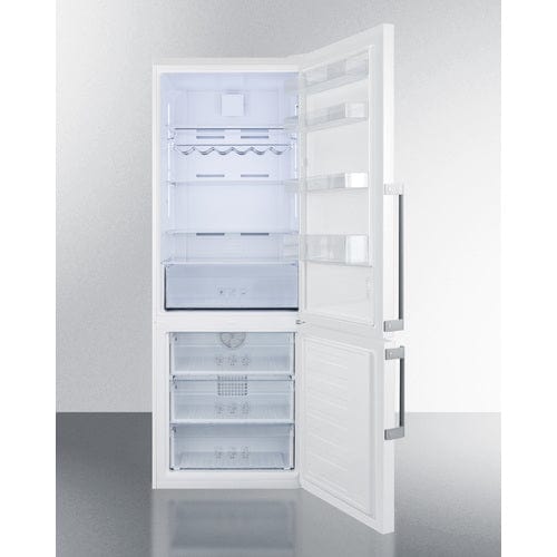 Summit Refrigerators Summit 28&quot; Wide Bottom Freezer Refrigerator FFBF281W
