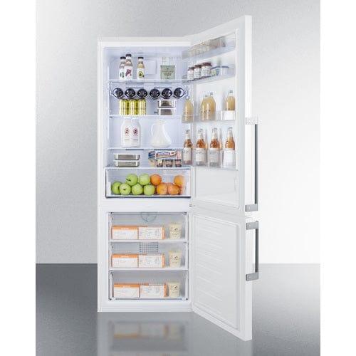 Summit Refrigerators Summit 28" Wide Bottom Freezer Refrigerator FFBF281W