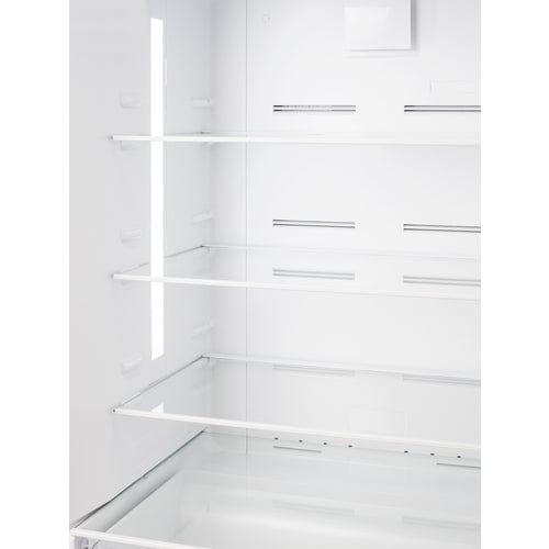 Summit Refrigerators Summit 28&quot; Wide Bottom Freezer Refrigerator FFBF281WLHD