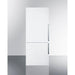 Summit Refrigerators Summit 28" Wide Bottom Freezer Refrigerator FFBF281WLHD