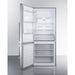 Summit Refrigerators Summit 28" Wide Bottom Freezer Refrigerator FFBF283SSLHD