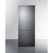 Summit Refrigerators Summit 28" Wide Bottom Freezer Refrigerator FFBF284SSIM