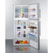 Summit Refrigerators Summit 28" Wide Top Mount Refrigerator-Freezer FF1513SS