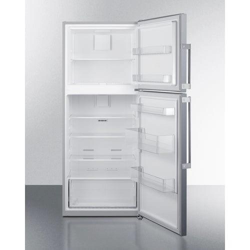 Summit Refrigerators Summit 28&quot; Wide Top Mount Refrigerator-Freezer FF1513SS