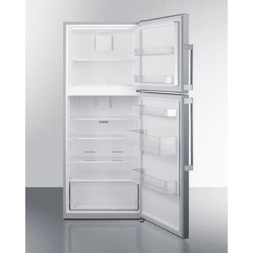 Summit Refrigerators Summit 28" Wide Top Mount Refrigerator-Freezer FF1513SS
