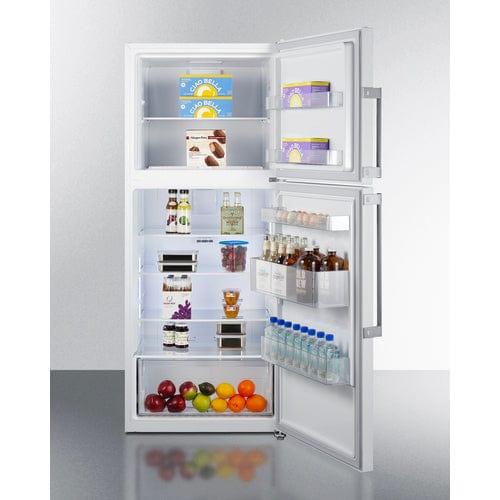 Summit Refrigerators Summit 28&quot; Wide Top Mount Refrigerator-Freezer FF1515W