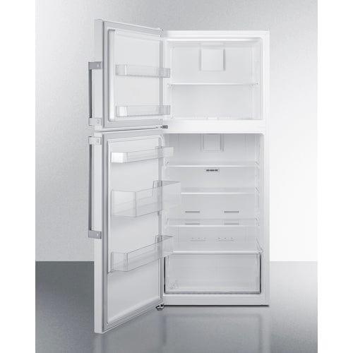 Summit Refrigerators Summit 28&quot; Wide Top Mount Refrigerator-Freezer FF1515WLHD