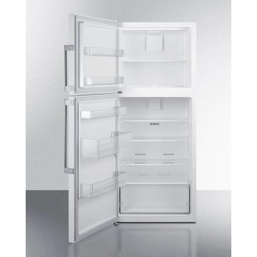 Summit Refrigerators Summit 28" Wide Top Mount Refrigerator-Freezer FF1515WLHD