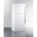 Summit Refrigerators Summit 28" Wide Top Mount Refrigerator-Freezer FF1515WLHD