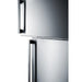 Summit Refrigerators Summit 28" Wide Top Mount Refrigerator-Freezer With Icemaker FF1512SSIM