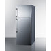 Summit Refrigerators Summit 28" Wide Top Mount Refrigerator-Freezer With Icemaker FF1512SSIM