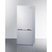 Summit Refrigerators Summit 28" Wide Wide Bottom Mount Refrigerator-Freezer