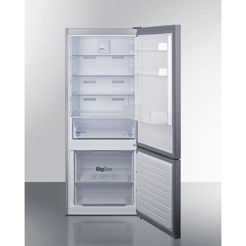 Summit Refrigerators Summit 28" Wide Wide Bottom Mount Refrigerator-Freezer