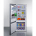 Summit Refrigerators Summit 28" Wide Wide Bottom Mount Refrigerator-Freezer