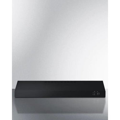 Summit Range Hoods Summit 30" Under Cabinet Convertible Range Hood, ADA Compliant HC30BBADA