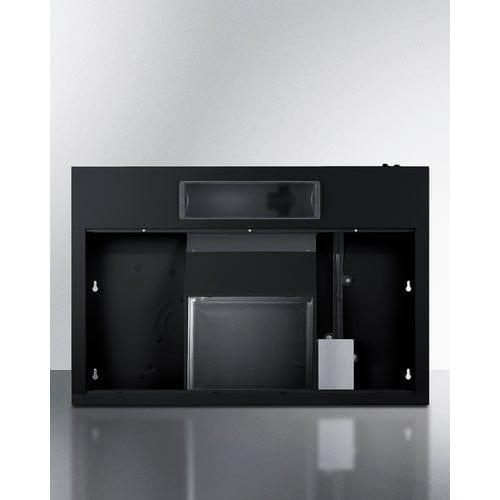 Summit Range Hoods Summit 30" Under Cabinet Convertible Range Hood, ADA Compliant HC30BBADA