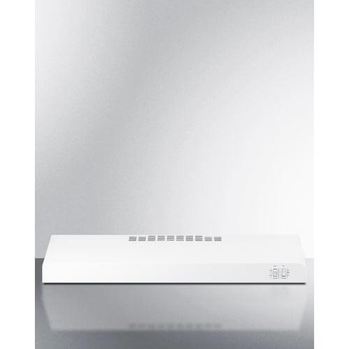 Summit Range Hoods Summit 30&quot; Under Cabinet Convertible Range Hood, ADA Compliant HC30WWADA