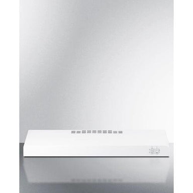 Summit Range Hoods Summit 30" Under Cabinet Convertible Range Hood, ADA Compliant HC30WWADA