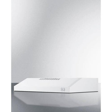 Summit Range Hoods Summit 30" Under Cabinet Convertible Range Hood, ADA Compliant HC30WWADA