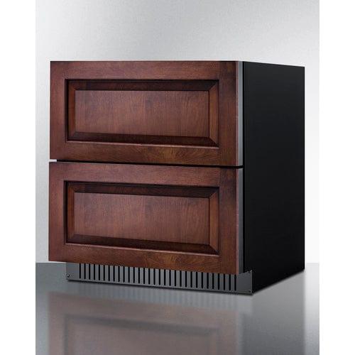 Summit Outdoor All-Refrigerator Summit 30" Wide 2-Drawer All-Refrigerator, ADA Compliant (Panels Not Included) SPR3032DPNRADA