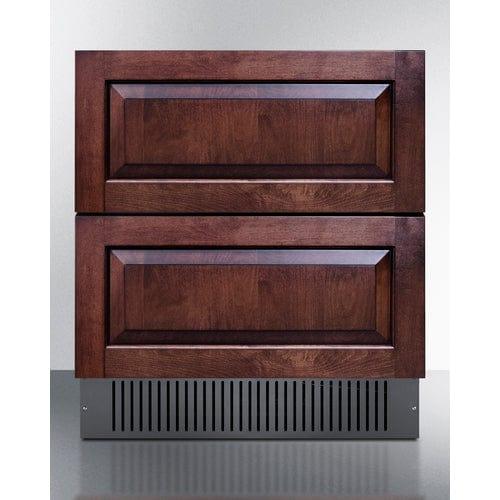 Summit Outdoor All-Refrigerator Summit 30" Wide 2-Drawer All-Refrigerator (Panels Not Included) SPR3032DPNR
