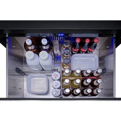 Summit Outdoor All-Refrigerator Summit 30&quot; Wide 2-Drawer All-Refrigerator (Panels Not Included) SPR3032DPNR