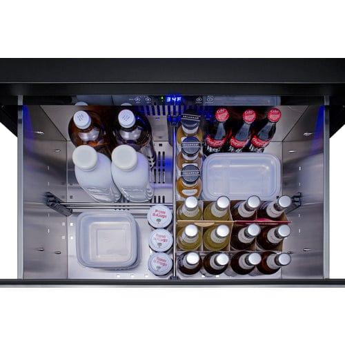 Summit Outdoor All-Refrigerator Summit 30" Wide 2-Drawer All-Refrigerator (Panels Not Included) SPR3032DPNR
