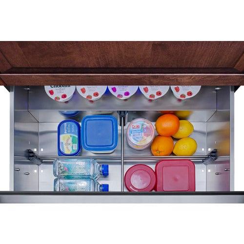 Summit Outdoor All-Refrigerator Summit 30" Wide 2-Drawer All-Refrigerator (Panels Not Included) SPR3032DPNR