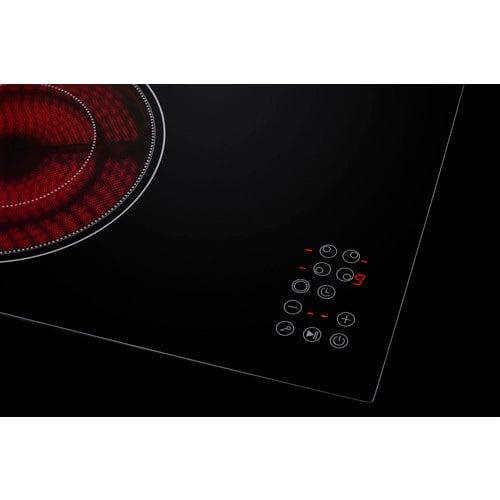 Summit Electric Cooktops Summit 30&quot; Wide 208-240V 4-Burner Radiant Cooktop CR4B30T11B