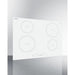 Summit Summit 30" Wide 208-240V 4-Zone Induction Cooktop SINC4B302W