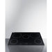 Summit Summit 30" Wide 208-240V 5-Burner Radiant Cooktop CR5B30T7B