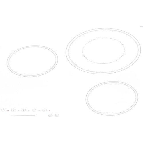 Summit Summit 30" Wide 208-240V 5-Burner Radiant Cooktop CR5B30T8W