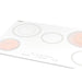 Summit Summit 30" Wide 208-240V 5-Burner Radiant Cooktop CR5B30T8W