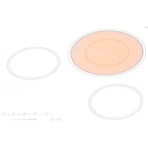 Summit Summit 30" Wide 208-240V 5-Burner Radiant Cooktop CR5B30T8W