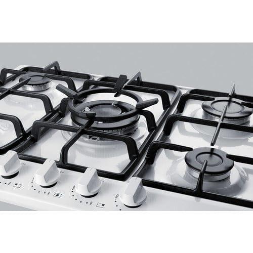 Summit Summit 30" Wide 5-Burner Gas Cooktop GC5271WTK30