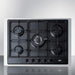 Summit Summit 30" Wide 5-Burner Gas Cooktop GC5272BTK30