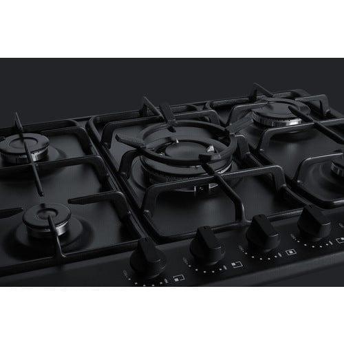 Summit Summit 30" Wide 5-Burner Gas Cooktop GC5272BTK30